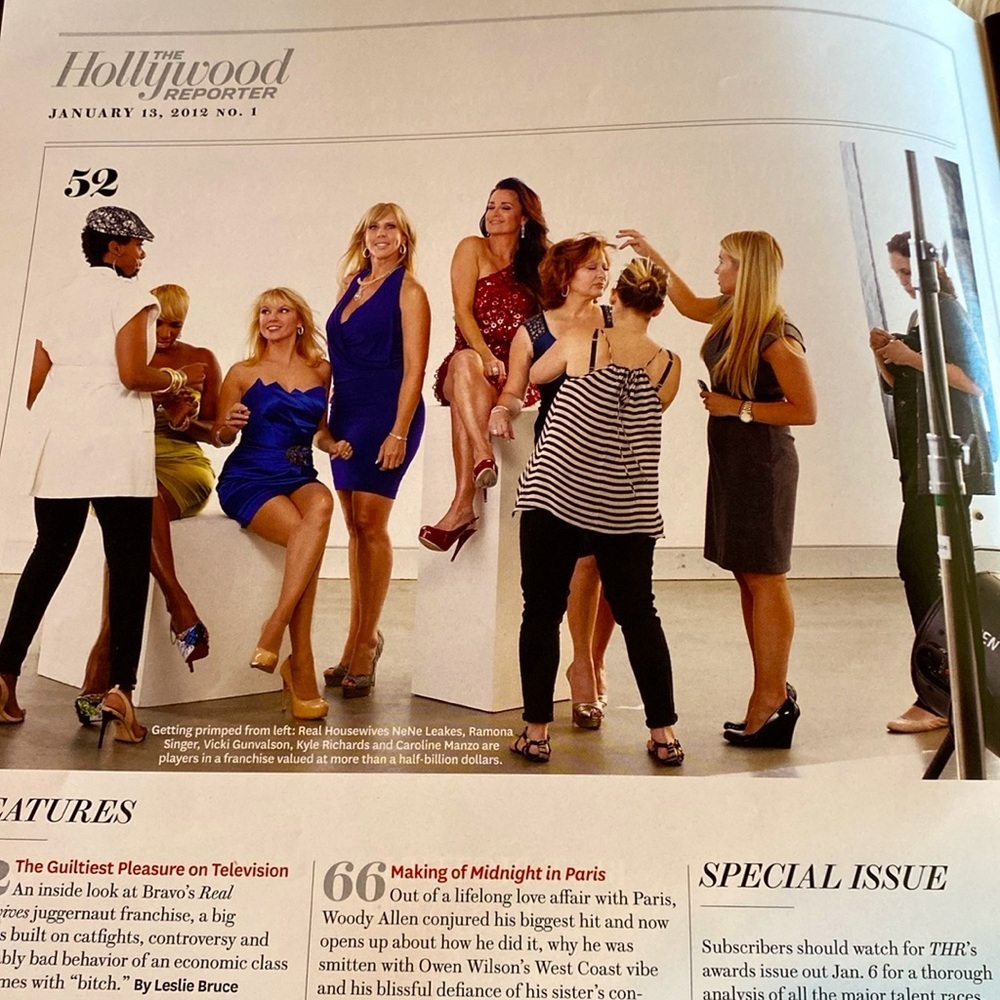 REAL HOUSEWIVES BEVERLY HILLS ORANGE COUNTY HOLLYWOOD REPORTER COVER STO… - Picture 3 of 10